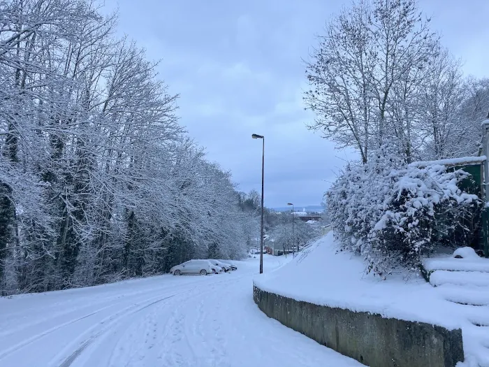 Elbeuf-sur-Seine bien enneigé