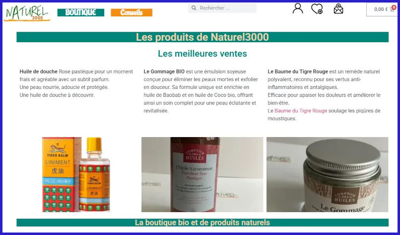 le site naturel3000