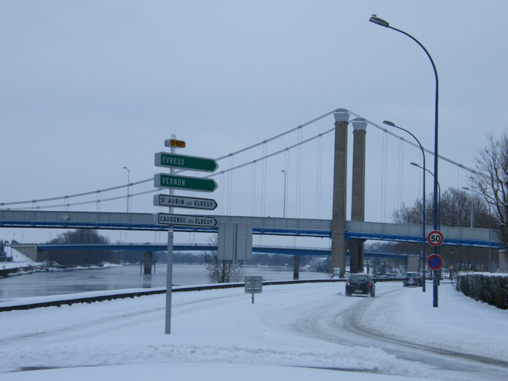 Le pont Guynemer à Elbeuf-sur Seine